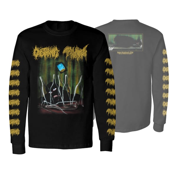 Image of TRICHOMONIASIS / DYSTHYMIA "SPLIT" LONG SLEEVE