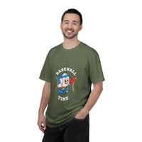 Image 2 of Baseball Time T-Shirt — Vintage Cartoon Batter Tee