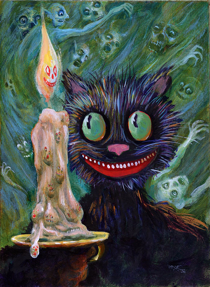 Image of "Dispelling Darkness" Original Acrylic Painting