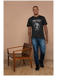 Image 2 of Lyrical Linens Logo Tee - BLK