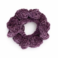 Sugar Plum Velvet Scrunchie