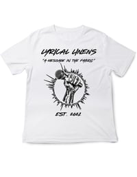 Image 1 of Lyrical Linens Logo Tee - WHT