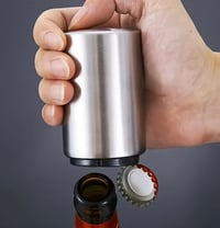 Image 1 of Press to open bottle opener 