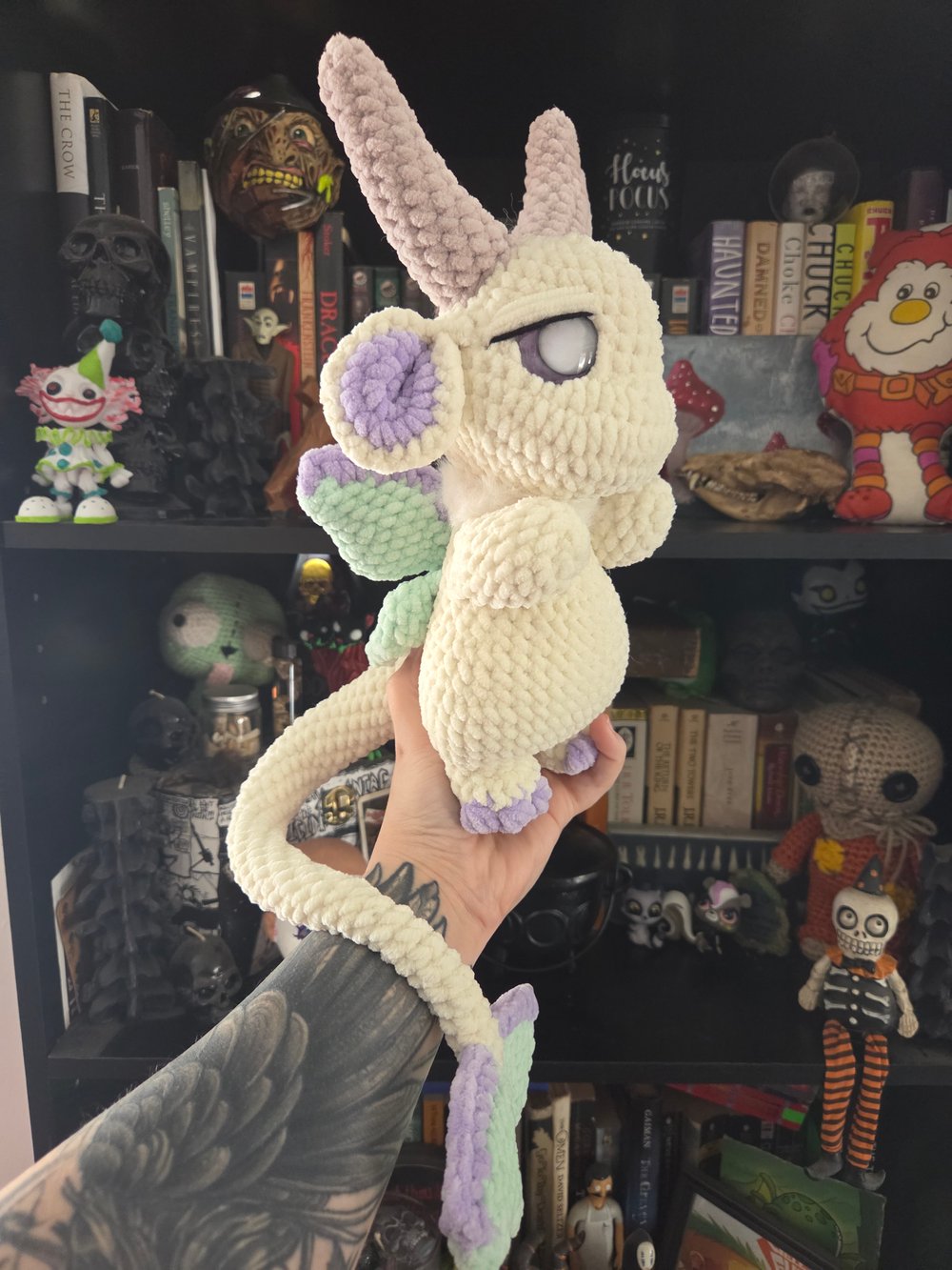 Image of Elarune the Lunar Moth Dragon