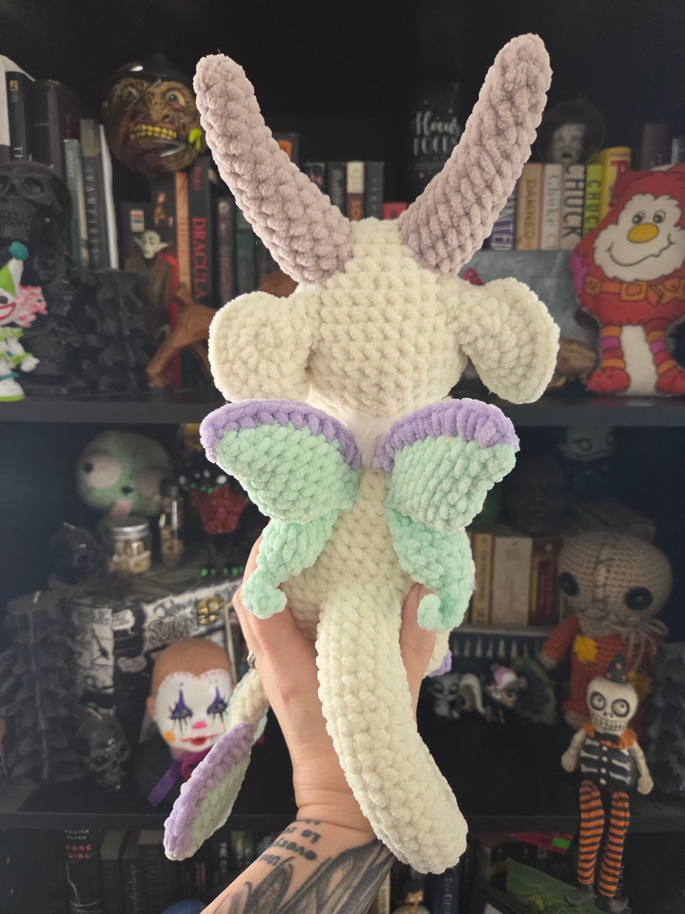 Image of Elarune the Lunar Moth Dragon