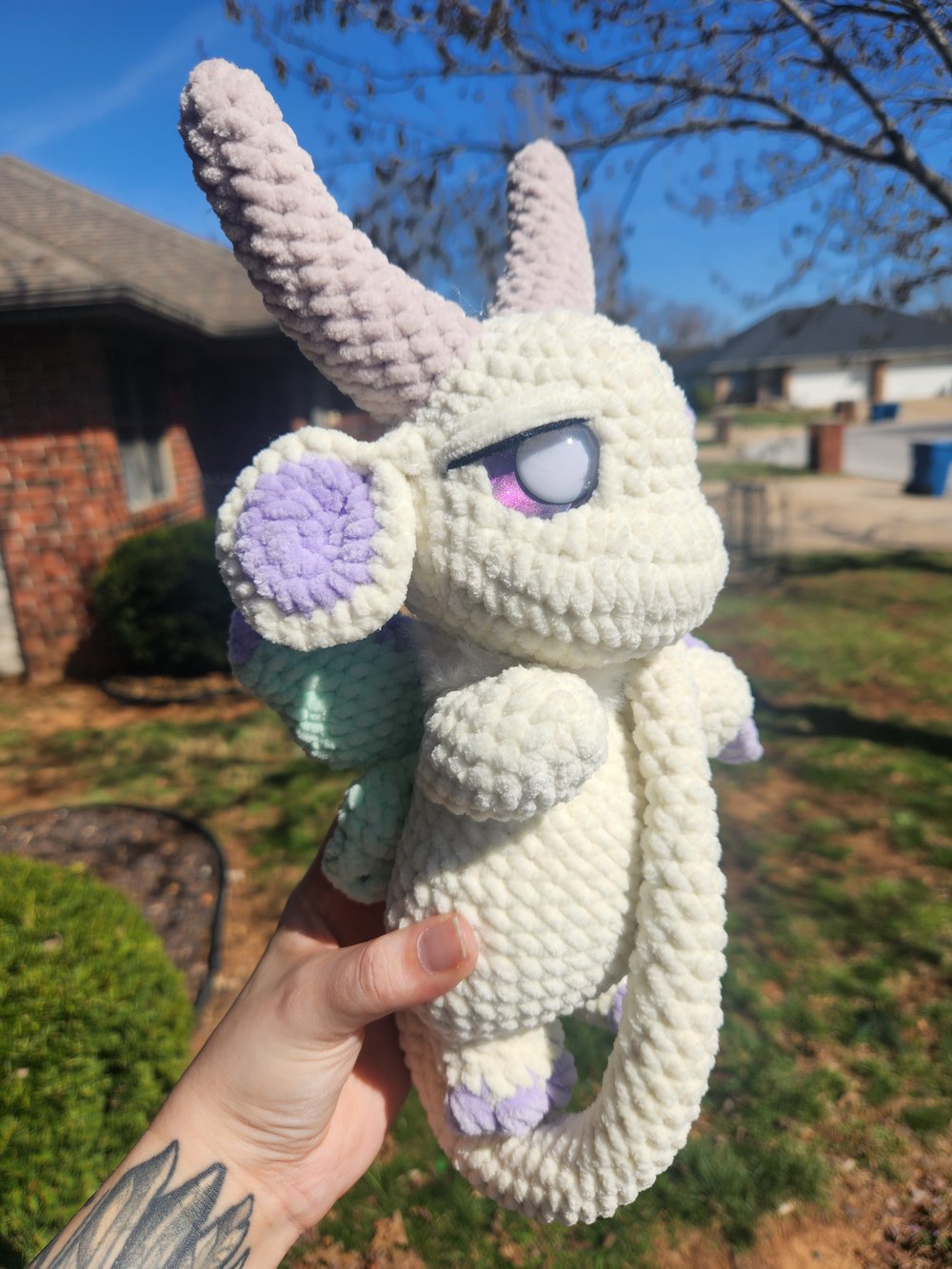 Image of Elarune the Lunar Moth Dragon