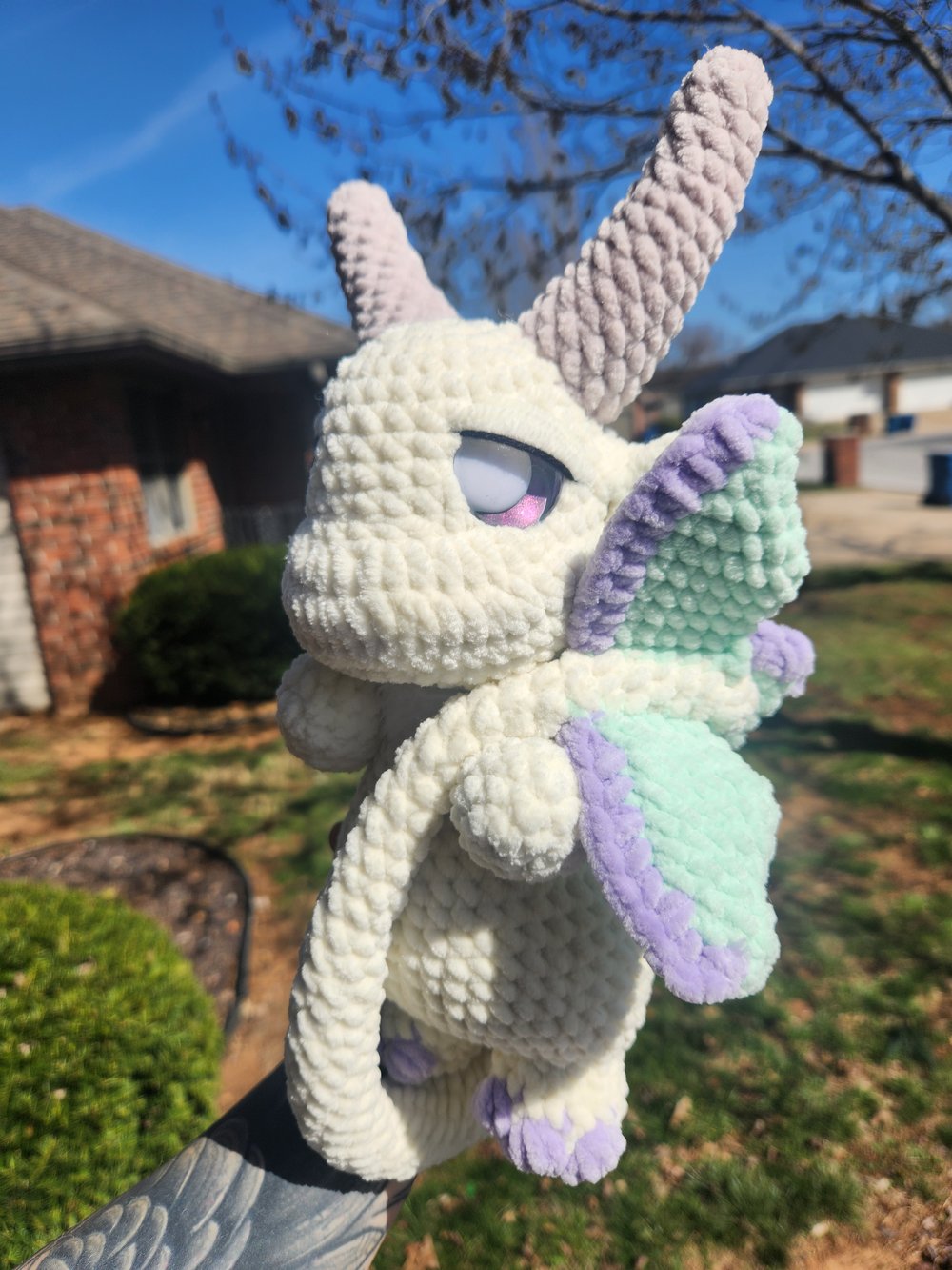 Image of Elarune the Lunar Moth Dragon