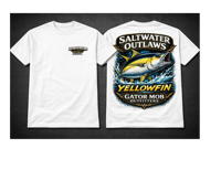 Image 1 of Yellowfin – Saltwater Outlaws Tee | Gator Mob Outfitters