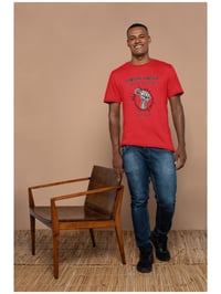 Image 2 of Lyrical Linens Logo Tee - RED