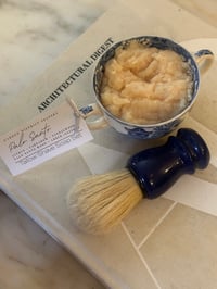 Image 3 of Chinoiserie Palo Santo Tallow Ladies Shaving Soap Set 