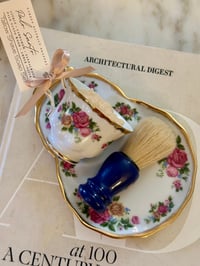 Image 1 of Palo Santo Tallow Ladies Shaving Soap Set 