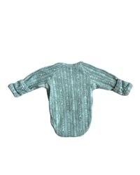 Image 4 of Kate Quinn Long Sleeve Wrap Onesie Set-NB