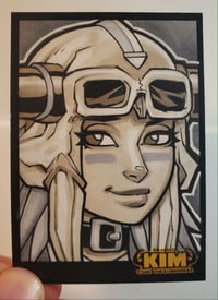 Image of Kim 1/1 Original Sketch Card