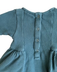 Image 3 of Kate Quinn Blue Onesie Dress-0-3m