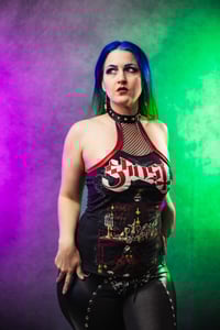 Image 5 of XS/S Ghost Choker Top