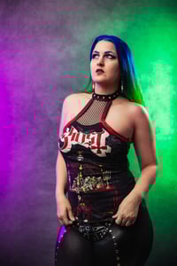 Image 2 of XS/S Ghost Choker Top