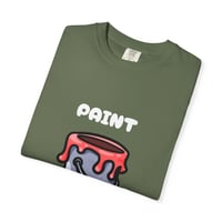 Image 2 of Paint Job T-Shirt — Funny Paint Can Graphic Tee for Painters & DIY Enthusiasts