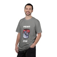 Image 5 of Paint Job T-Shirt — Funny Paint Can Graphic Tee for Painters & DIY Enthusiasts