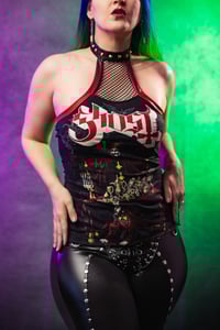 Image 1 of XS/S Ghost Choker Top