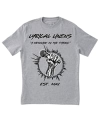 Image 1 of Lyrical Linens Logo Tee - GRY
