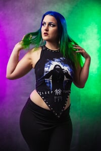 Image 5 of S/M Sleep Token Crop Top