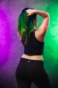 Image 8 of S/M Sleep Token Crop Top