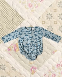 Image 1 of Kate Quinn Cloud Print Bubble Romper-18-24m