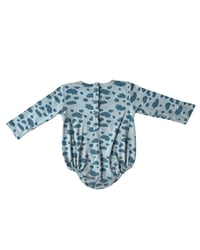 Image 2 of Kate Quinn Cloud Print Bubble Romper-18-24m