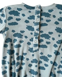 Image 4 of Kate Quinn Cloud Print Bubble Romper-18-24m