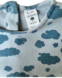 Image 5 of Kate Quinn Cloud Print Bubble Romper-18-24m