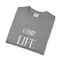 Image 4 of Camp Life T-Shirt | Camping Tent, Campfire Bear Illustration