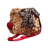 Image 1 of Golden Sahara Glam Bag (medium bag)