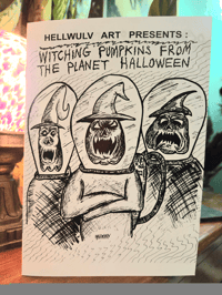 Witching Pumpkins From the Planet Halloween mini comic