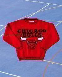 Image 1 of Vintage Chicago Bulls Knit Sweater-10/12Y