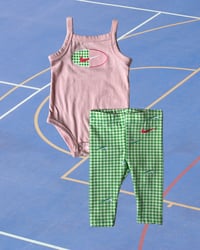 Image 1 of Nike Gingham Tank Set-6m