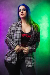 Image 2 of Large Skeletal Remains Flannel 