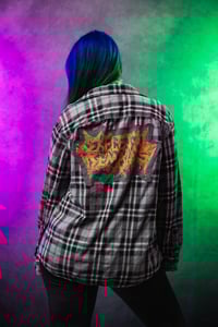 Image 1 of Large Skeletal Remains Flannel 