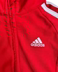 Image 3 of Adidas Red Track Jacket-3T
