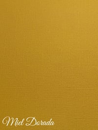 Miel Dorada Textured Cardstock 