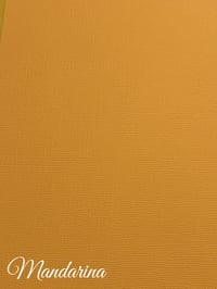 Mandarina Textured Cardstock 