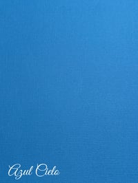 Azul Cielo  Textured Cardstock 