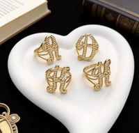 Image 2 of Chic Letter Ring