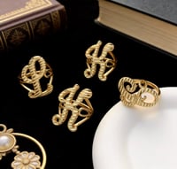 Image 4 of Chic Letter Ring