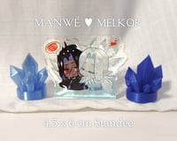 Image 1 of [Silmarillion] Manwë & Melkor Mini Bean Standee