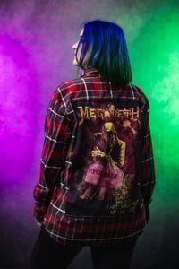 Image 1 of Large Megadeth Flannel 