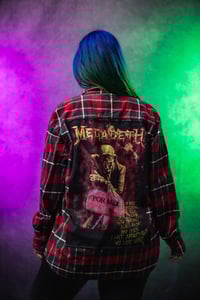 Image 3 of Large Megadeth Flannel 