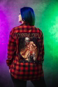 Image 5 of XL Cannibal Corpse Flannel 