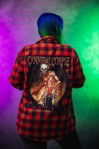 Image 7 of XL Cannibal Corpse Flannel 