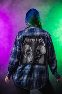Image 3 of XL Metallica Flannel 
