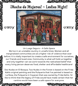 Image of ORIGINAL! ~ ¡Noche de Mujeres! ~ Ladies Night! ~ FREE SHIPPING